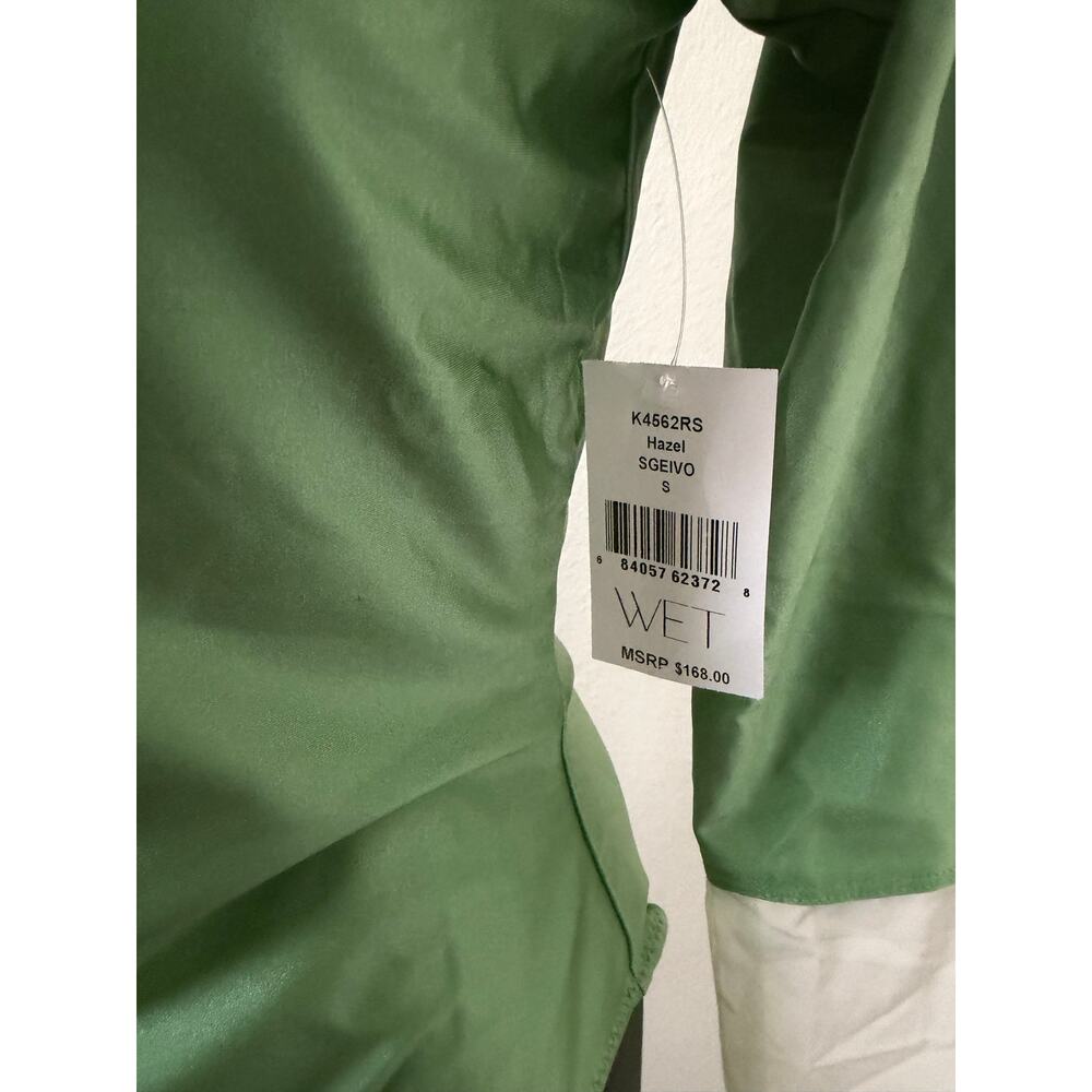 New Wet Sgeivo one piece zip long sleeve swimsuit green small $168 - Picture 3 of 4
